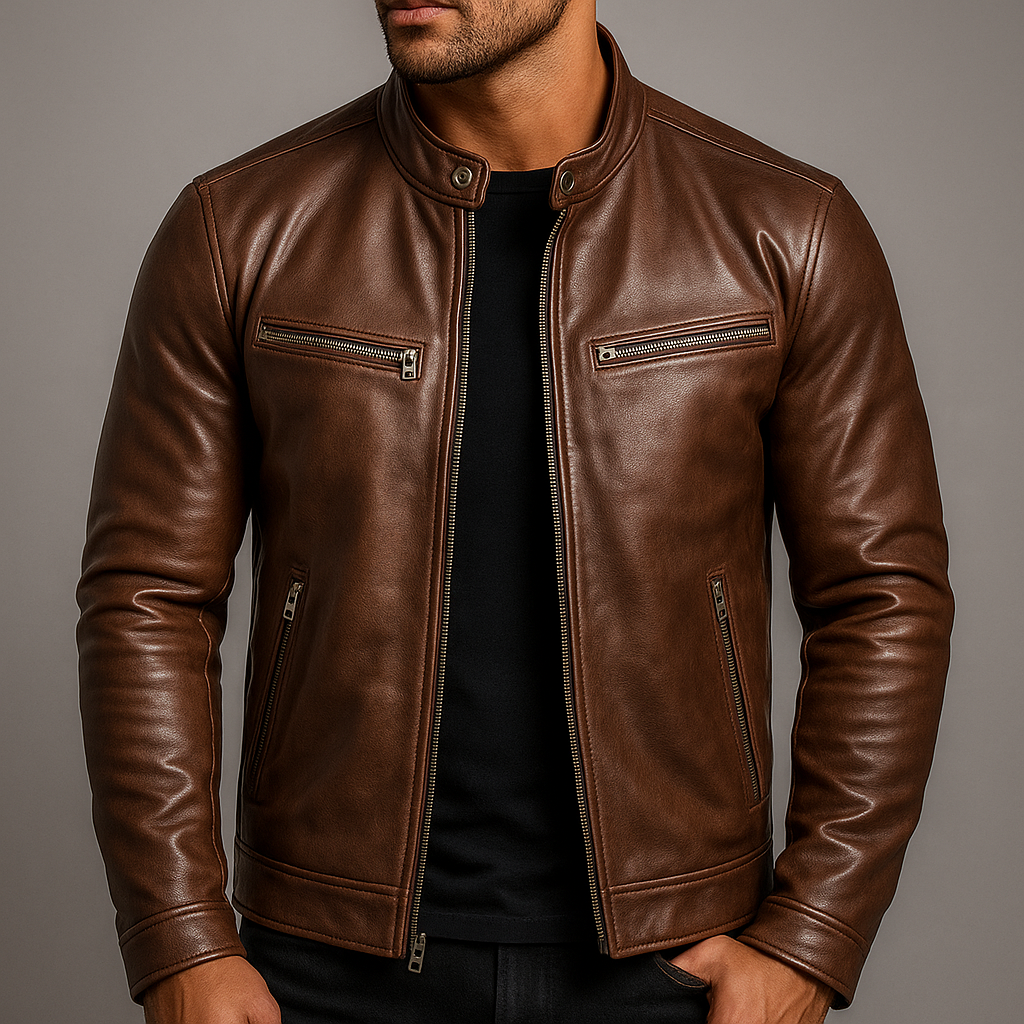 CHAQUETA CUERO TOMÁS