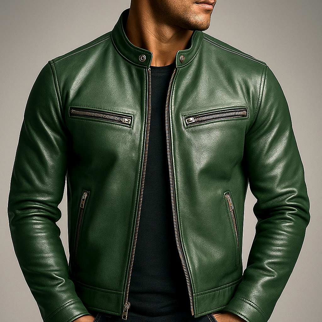 CHAQUETA CUERO TOMÁS