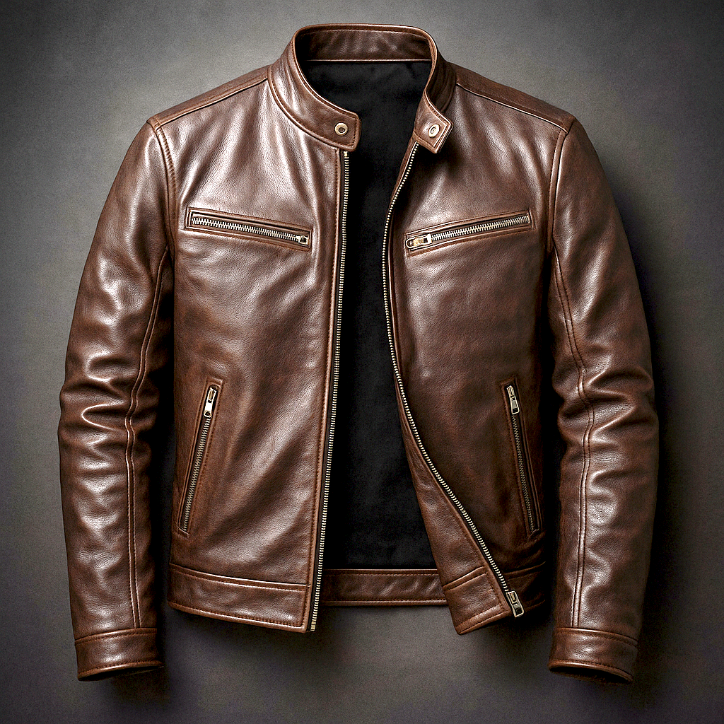 CHAQUETA CUERO TOMÁS