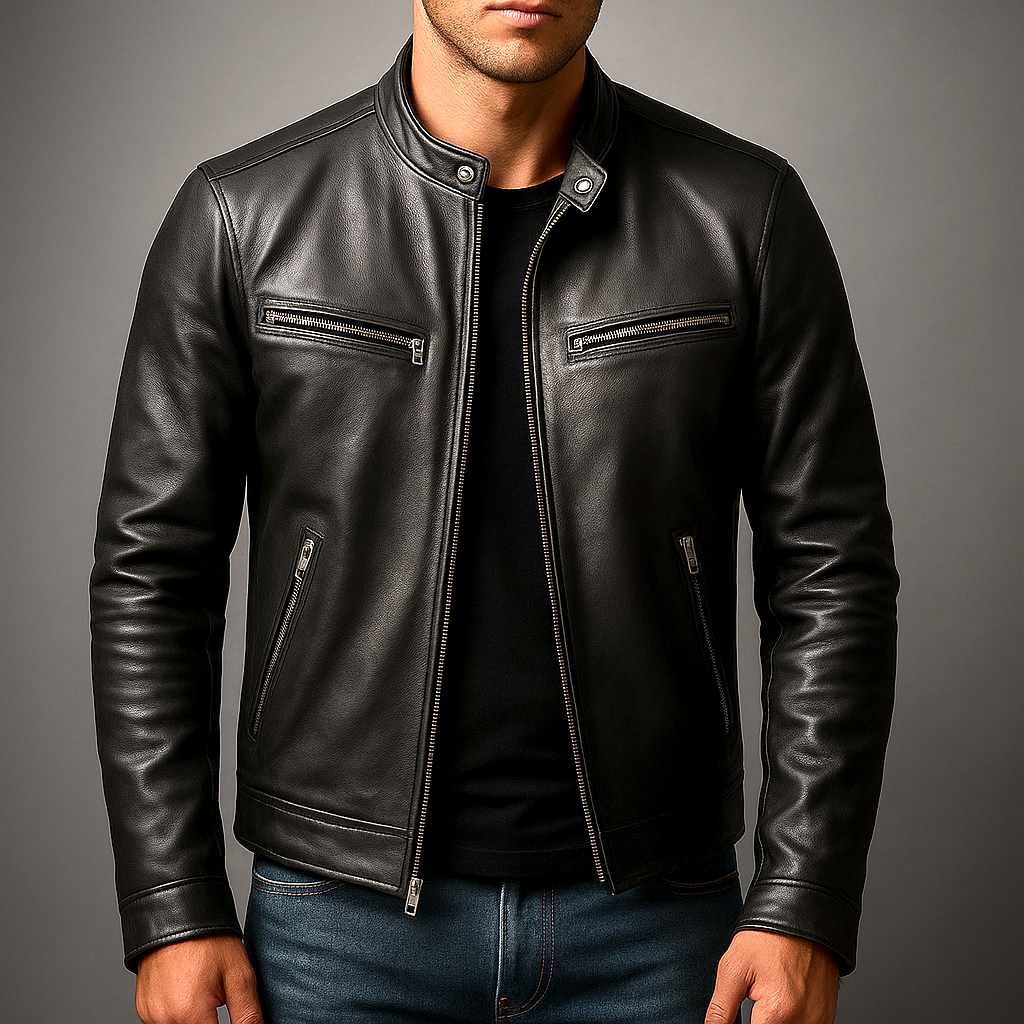 CHAQUETA CUERO TOMÁS