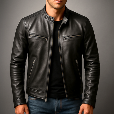 CHAQUETA CUERO TOMÁS
