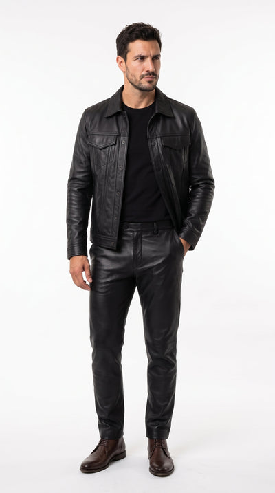 CHAQUETA CUERO RAFAEL
