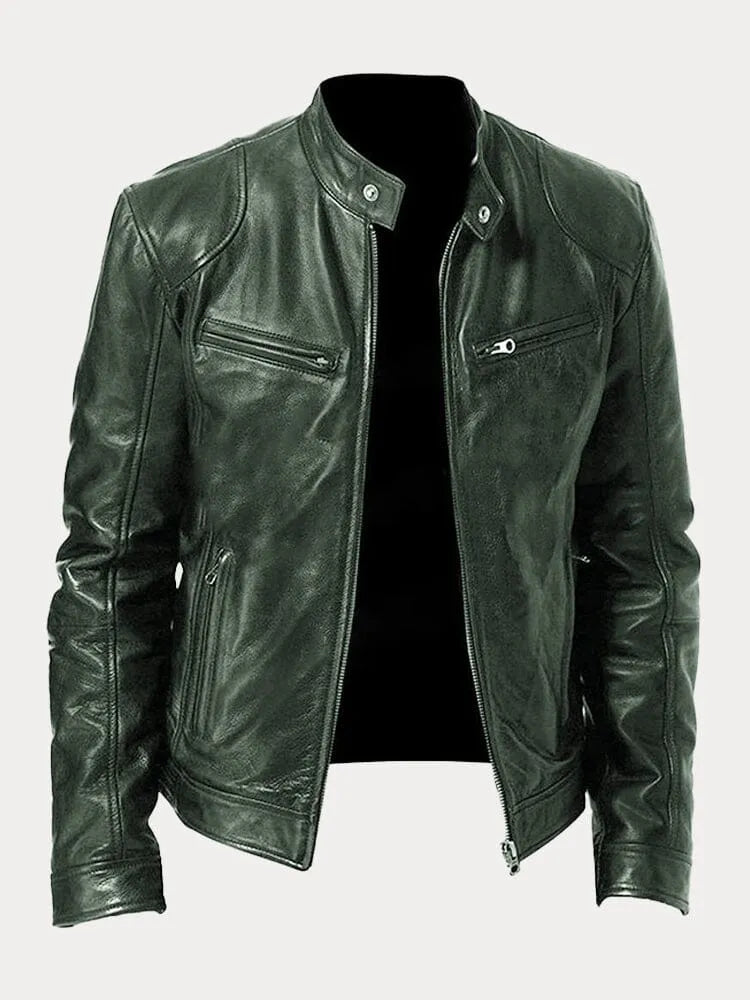 CHAQUETA CUERO HUGO