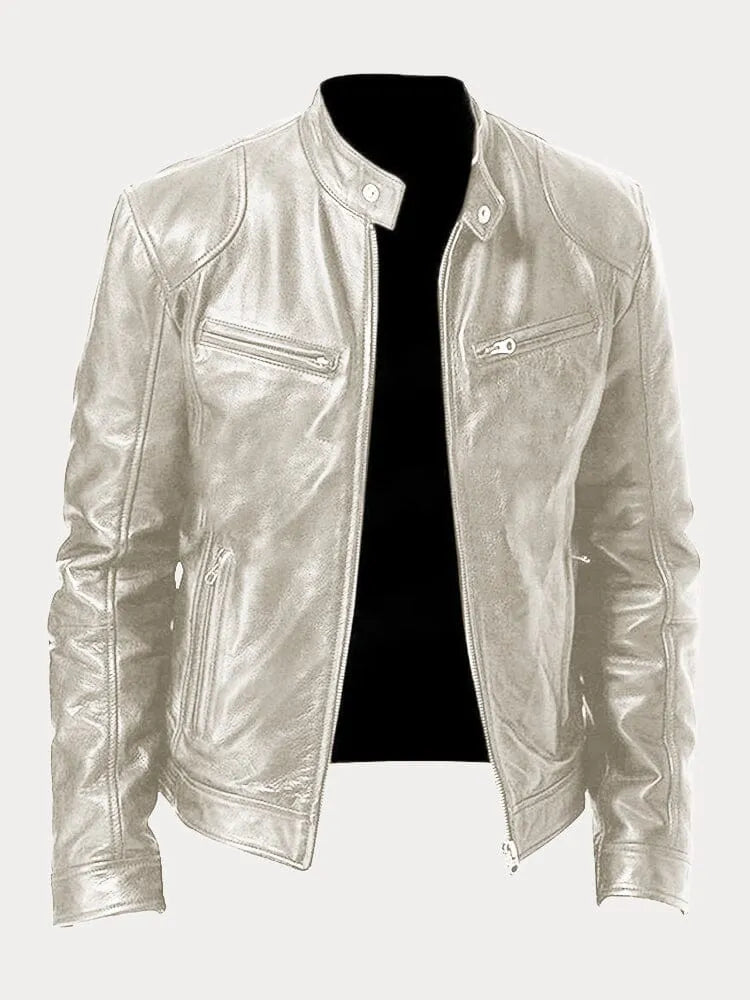 CHAQUETA CUERO HUGO